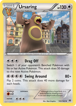 Ursaring 122/162 Pokémon card from Breakthrough for sale at best price