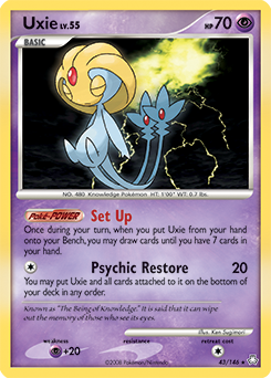 Uxie 43/146 Pokémon card from Legends Awakened for sale at best price