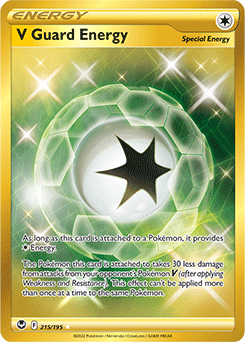V Guard Energy 215/195 Pokémon card from Silver Tempest for sale at best price