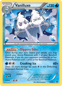 Vanilluxe 33/99 Pokémon card from Next Destinies for sale at best price