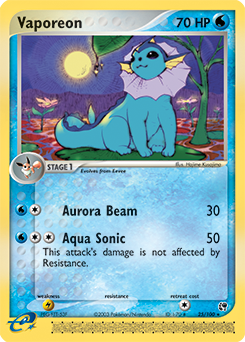 Carte Pokémon Aquali 25/100 de la série Ex Tempête de Sable en vente au meilleur prix