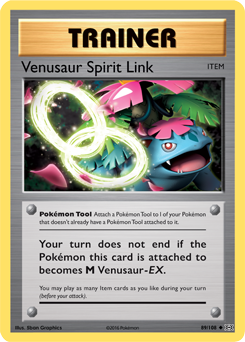 Venusaur Spirit Link 89/108 Pokémon card from Evolutions for sale at best price