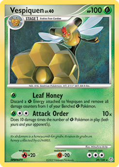 Vespiquen 39/130 Pokémon card from Diamond & Pearl for sale at best price