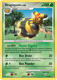 Vespiquen 31/100 Pokémon card from Stormfront for sale at best price