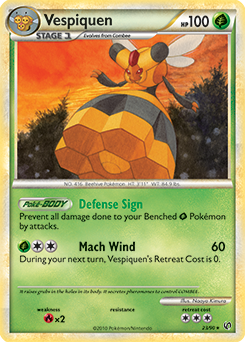Vespiquen 23/90 Pokémon card from Undaunted for sale at best price