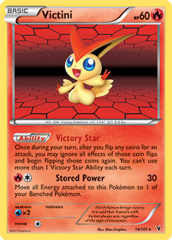 Victini 14/101 Pokémon card from Noble Victories for sale at best price
