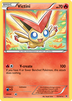 Victini 15/101 Pokémon card from Noble Victories for sale at best price