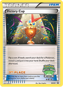 Promo Pokémon card Victory Cup BW29 from Back & White Promos expansion