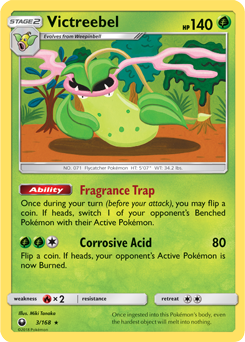 Victreebel 3/168 Pokémon card from Celestial Storm for sale at best price