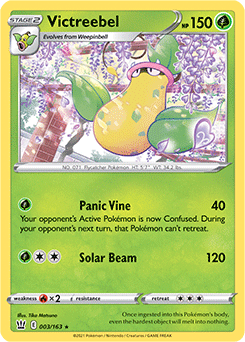 Victreebel 3/163 Pokémon card from Battle Styles for sale at best price