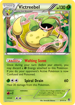 Victreebel 3/111 Pokémon card from Furious Fists for sale at best price
