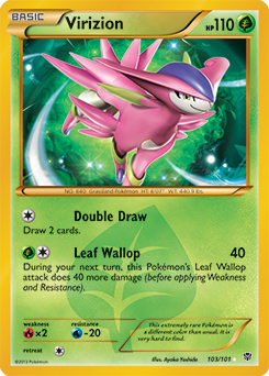 Virizion 103/101 Pokémon card from Plasma Blast for sale at best price