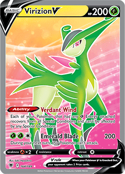 Virizion V 164/189 Pokémon card from Astral Radiance for sale at best price