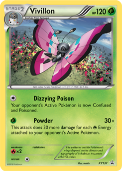 Vivillon XY137 Pokémon card from XY Promos for sale at best price