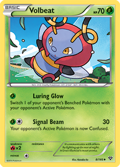 Volbeat 8/146 Pokémon card from X&Y for sale at best price