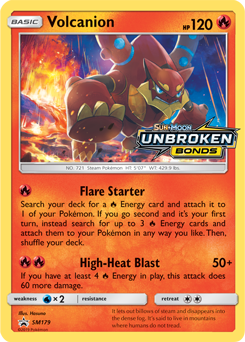 Volcanion SM179 Pokémon card from Sun and Moon Promos for sale at best price