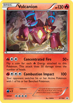Carte Pokémon Volcanion XY164 de la série Promos XY en vente au meilleur prix