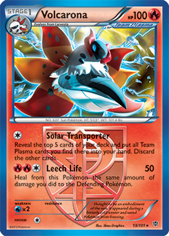 Volcarona 13/101 Pokémon card from Plasma Blast for sale at best price