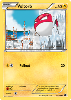 Voltorb 32/116 Pokémon card from Plasma Freeze for sale at best price
