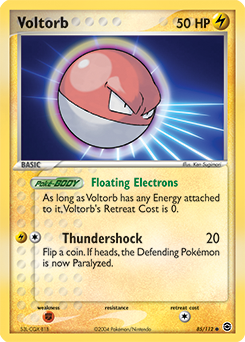Voltorb 85/112 Pokémon card from Ex Fire Red Leaf Green for sale at best price