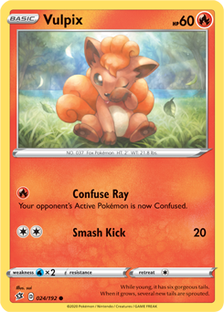 Vulpix 24/192 Pokémon card from Rebel Clash for sale at best price