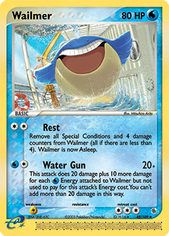Wailmer 48/109 Pokémon card from Ex Ruby & Sapphire for sale at best price