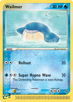 Wailmer 83/100 Pokémon card from Ex Sandstorm for sale at best price