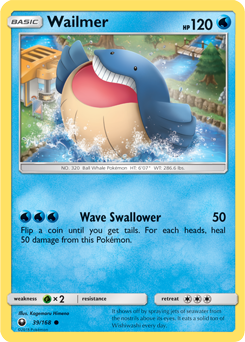 Wailmer 39/168 Pokémon card from Celestial Storm for sale at best price