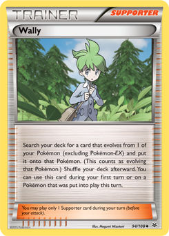 Wally 94/108 Pokémon card from Roaring Skies for sale at best price