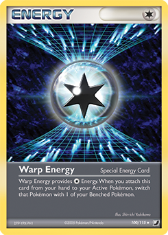 Warp Energy 100/115 Pokémon card from Ex Unseen Forces for sale at best price