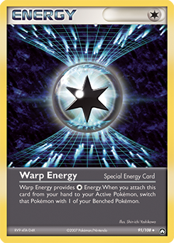 Warp Energy 91/108 Pokémon card from Ex Power Keepers for sale at best price