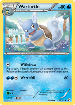 Wartortle 30/149 Pokémon card from Boundaries Crossed for sale at best price