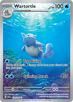 Wartortle 171/165 Pokémon card from 151 for sale at best price