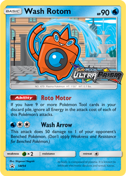Wash Rotom SM94 Pokémon card from Sun and Moon Promos for sale at best price