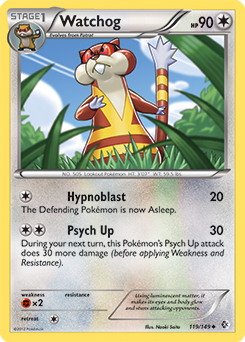 Watchog 119/149 Pokémon card from Boundaries Crossed for sale at best price