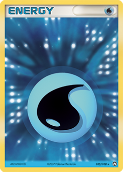 Water Energy 105/108 Pokémon card from Ex Power Keepers for sale at best price