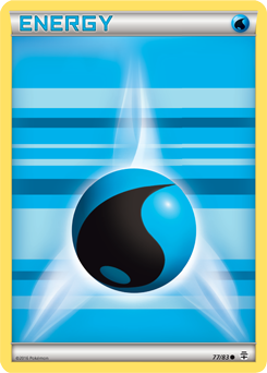 Water Energy 77/83 Pokémon card from Generations for sale at best price