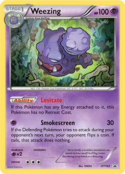 Weezing XY163 Pokémon card from XY Promos for sale at best price