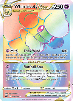 Whimsicott VSTAR 175/172 Pokémon card from Brilliant Stars for sale at best price