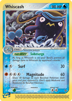 Whiscash 48/97 Pokémon card from Ex Dragon for sale at best price