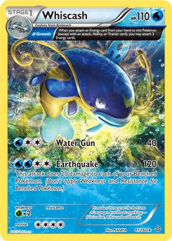 Whiscash 41/160 Pokémon card from Primal Clash for sale at best price