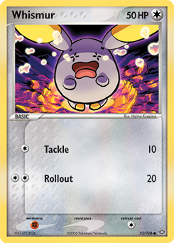 Whismur 73/106 Pokémon card from Ex Emerald for sale at best price