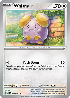 Whismur 148/182 Pokémon card from Paradox Rift for sale at best price