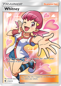 Whitney 214/214 Pokémon card from Lost Thunder for sale at best price
