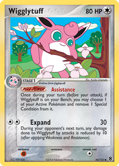 Wigglytuff 52/112 Pokémon card from Ex Fire Red Leaf Green for sale at best price