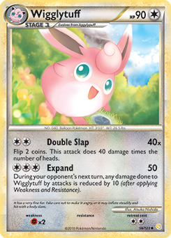Wigglytuff 56/123 Pokémon card from HeartGold SoulSilver for sale at best price