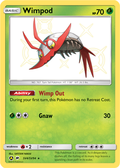 Wimpod SV4/SV94 Pokémon card from Hidden Fates for sale at best price