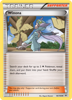 Winona 96/108 Pokémon card from Roaring Skies for sale at best price