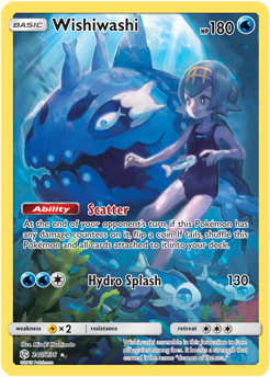 Wishiwashi 240/236 Pokémon card from Cosmic Eclipse for sale at best price