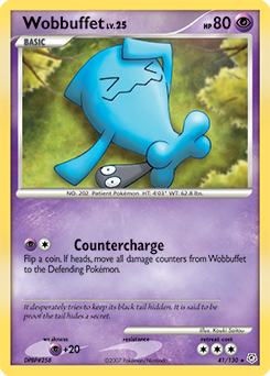Wobbuffet 41/130 Pokémon card from Diamond & Pearl for sale at best price
